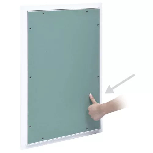  alumínium keretes és gipszkartonos hozzáférési panel 300x600 mm