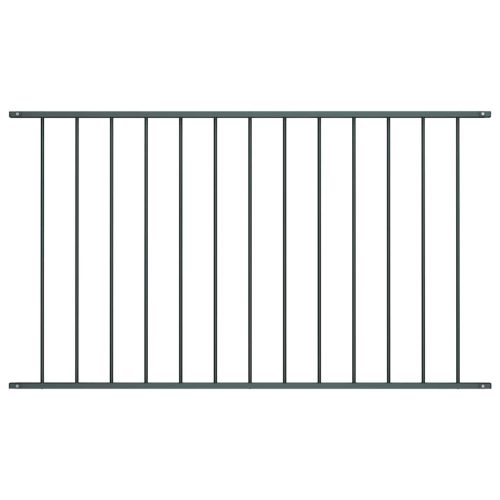  antracitszürke porszórt acél kerítéspanel 1,63 x 1,17 m