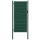  zöld PVC és acél kerítéskapu 100 x 124 cm