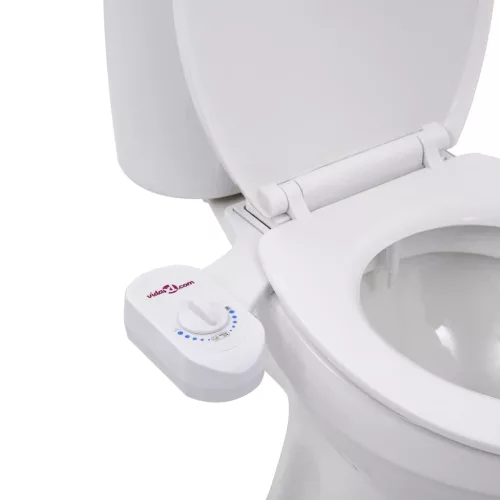  egy szórófejes bidékiegészítő WC-ülőkéhez