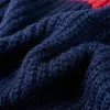 Gyerek pulóver kötött Navy 128