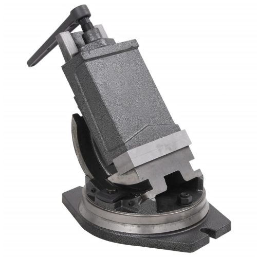  kéttengelyes dönthető satu 160 mm