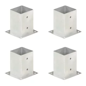  4 db horganyzott fém oszlophorgony 101 mm