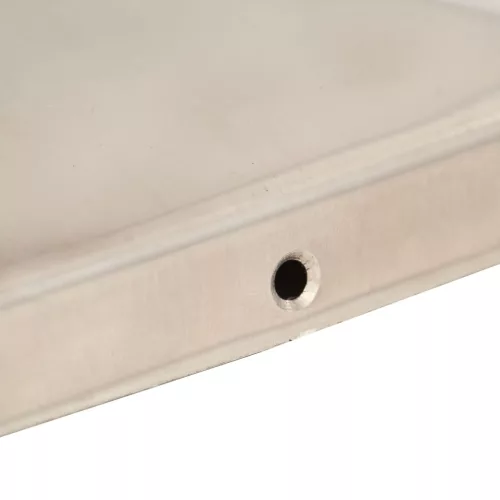  6 db gúla alakú rozsdamentes acél kerítésoszlop-sapka 91x91 mm