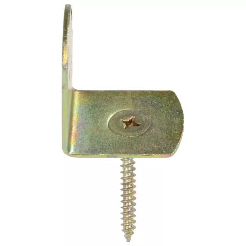  4 db L alakú horganyzott fém kerítéspaneltartó