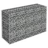  horganyzott acél gabion magaságyás 90 x 30 x 60 cm