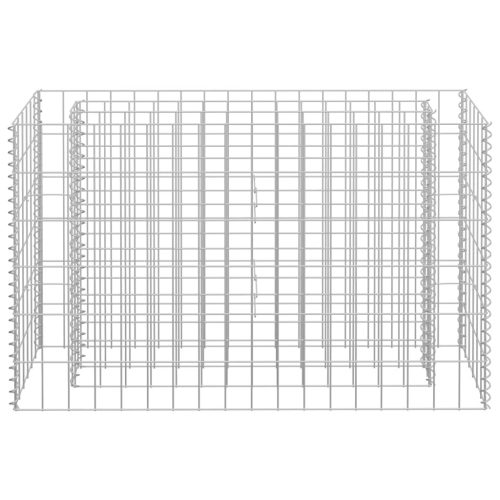  horganyzott acél gabion magaságyás 90 x 30 x 60 cm