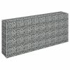  horganyzott acél gabion magaságyás 180 x 30 x 90 cm