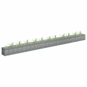  horganyzott acél gabion magaságyás 450 x 30 x 30 cm