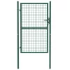  zöld acél kerítéskapu 100 x 150 cm