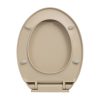  bézs ovális WC-ülőke lassan csukódó fedéllel