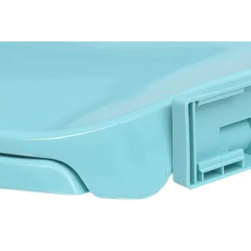  zöld ovális WC-ülőke lassan csukódó fedéllel