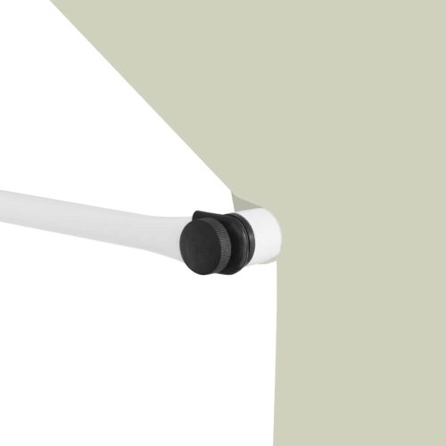  krémszínű kézzel feltekerhető napellenző 100 cm