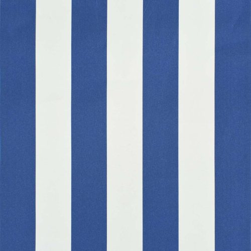  feltekerhető kék és fehér napellenző 100 x 150 cm