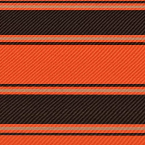  narancssárga és barna feltekerhető napellenző 150 x 150 cm