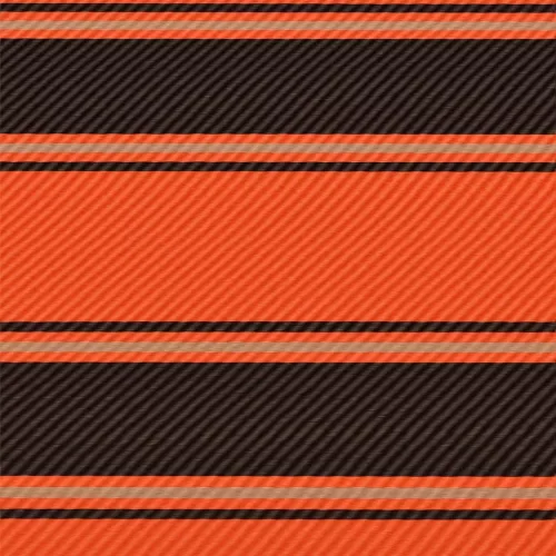  narancssárga és barna feltekerhető napellenző 400 x 150 cm