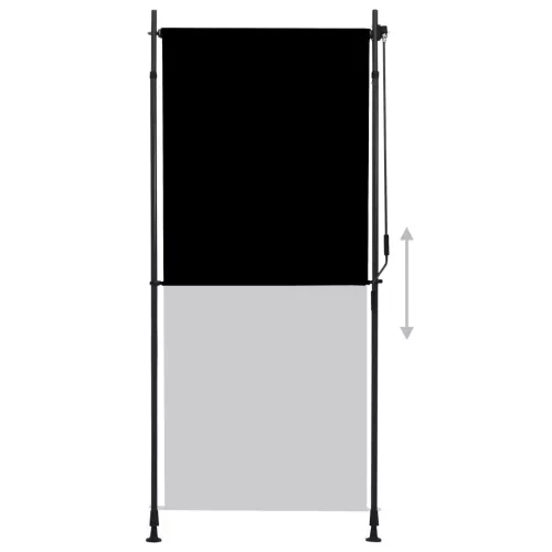  antracitszürke kültéri roló 100 x 270 cm 
