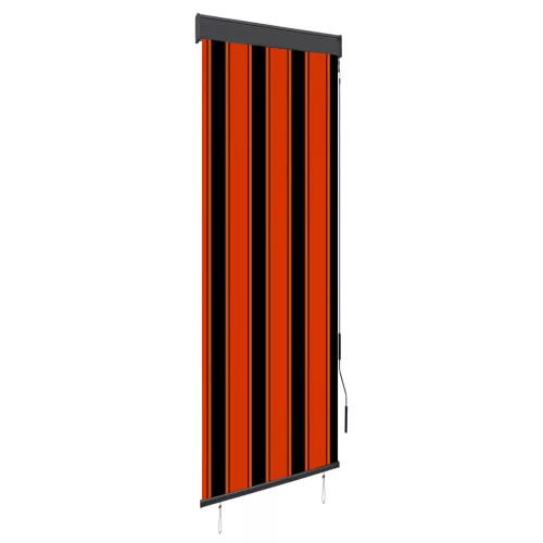  narancssárga és barna kültéri roló 60 x 250 cm