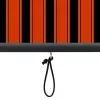  narancssárga és barna kültéri roló 60 x 250 cm