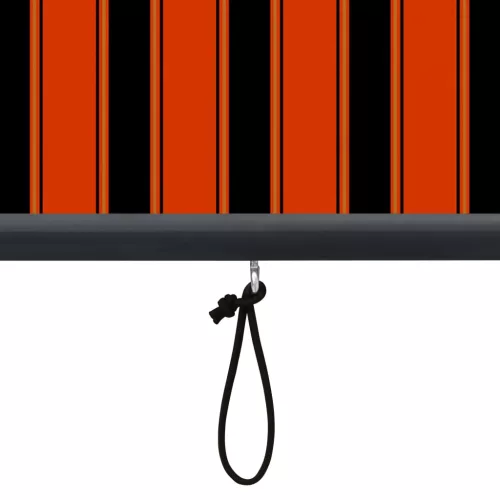  narancssárga és barna kültéri roló 60 x 250 cm