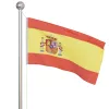  spanyol zászló 90 x 150 cm