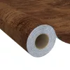 2 db sötét tölgyszínű öntapadó PVC ajtófólia 210 x 90 cm