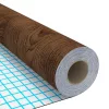  sötét tölgyszínű öntapadó PVC bútorfólia 500 x 90 cm