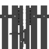  antracit színű acél kerítéskapu 400 x 100 cm