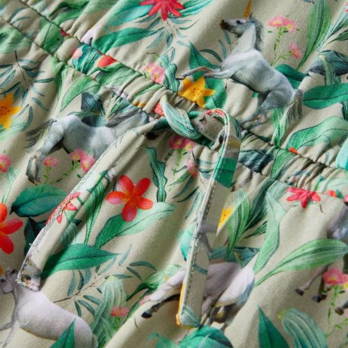 Gyerek ruha repülő ujjú Light Khaki 128