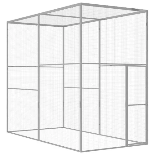  horganyzott acél macskaketrec 3 x 1,5 x 2,5 m