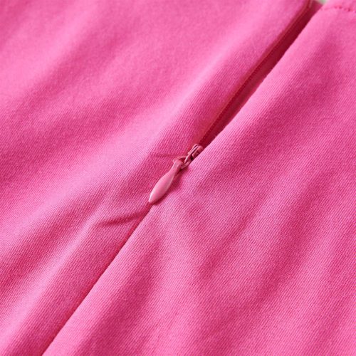 Gyerek ruha élénk rózsaszín 140