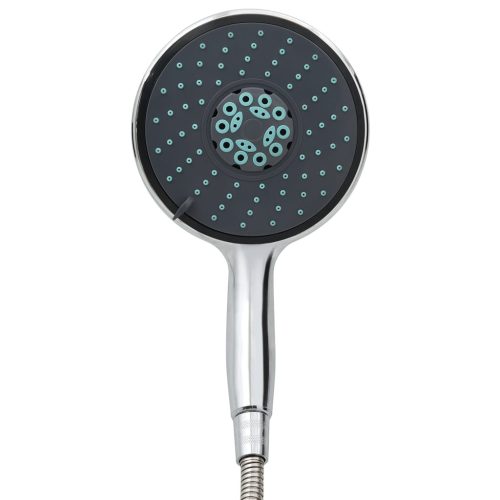  króm multifunkcionális kézi zuhanyfej 1,5 m-es tömlővel