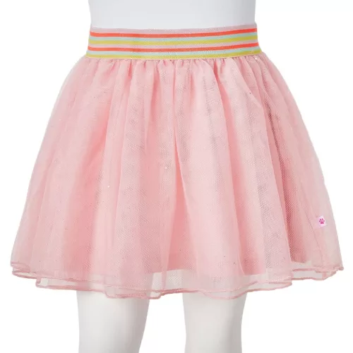 Gyerek szoknya tüllszoknya világos rózsaszín 92