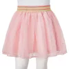 Gyerek szoknya tüllszoknya világos rózsaszín 128