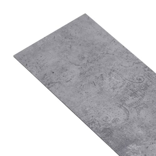  cementszürke 3 mm-es öntapadó PVC padlóburkolat 4,46 m²
