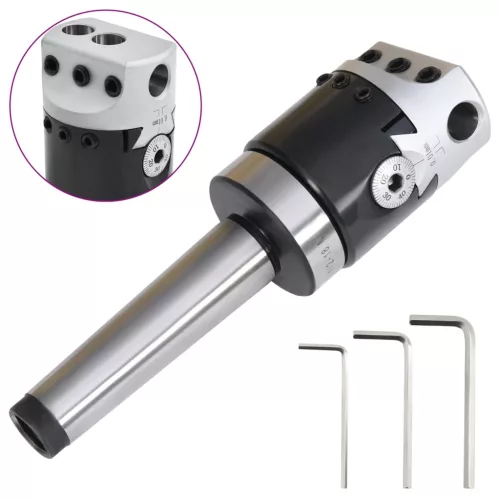  fúrófej MT3 fúrószárral maróesztergáláshoz 50 mm