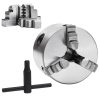  3 szorítópofás önközpontosító acél esztergatokmány 80 mm