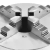  4 szorítópofás önközpontosító acél esztergatokmány 200 mm