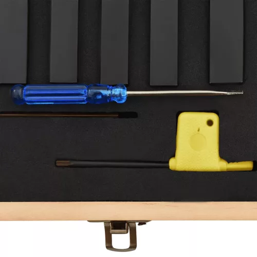  12 részes váltólapos esztergaszerszám készlet 12 x 12 mm 80 mm