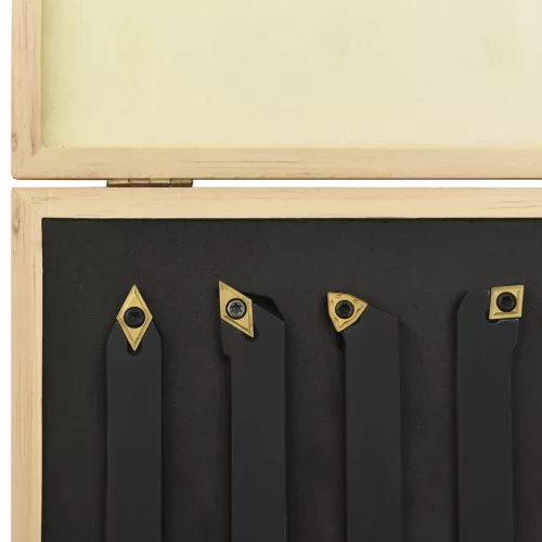  12 részes váltólapos esztergaszerszám készlet 16 x 16 mm 100 mm