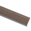  5 db barna L-alakú alumínium lépcsőélvédő 90 cm