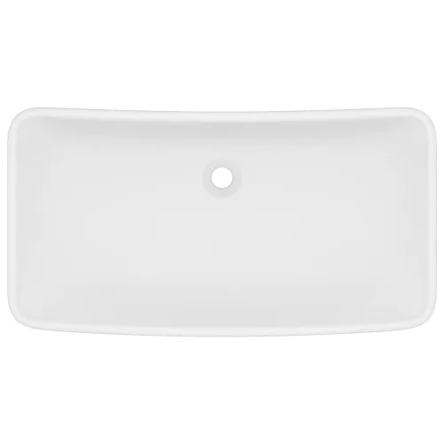  matt fehér kerámia luxus mosdókagyló 71 x 38 cm