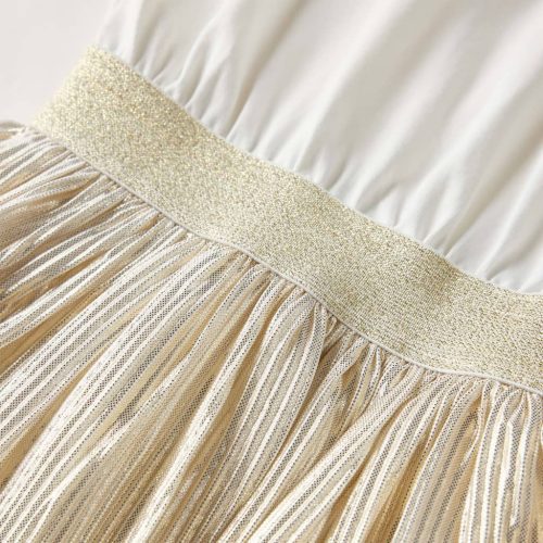 Gyerek ruha rövid ujjú Ecru 128