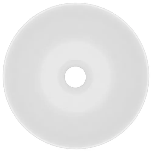  kerek matt fehér kerámia mosdókagyló