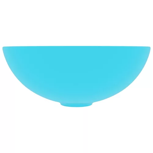  kerek matt világoszöld kerámia mosdókagyló