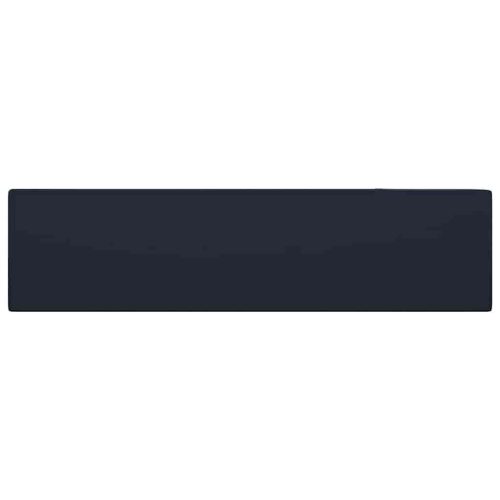  sötétkék kerámia mosdókagyló túlfolyóval