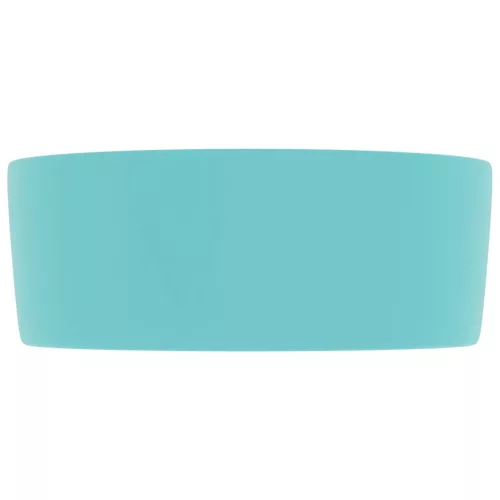  kerek matt világoszöld kerámia luxus mosdókagyló 40 x 15 cm