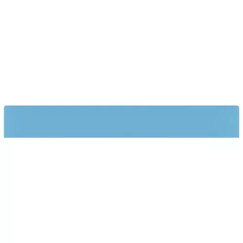  matt világoskék kerámia luxus mosdókagyló csapfurattal 60x46 cm