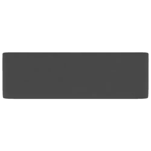  matt sötétszürke kerámia luxus mosdókagyló 41x30x12 cm