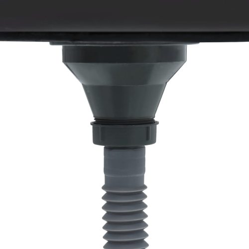  ezüst rozsdamentes acél lefolyós konyhamosogató 800x500x155 mm